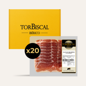 Loncheado tradicional Paleta de Cebo ibérica 50% Raza ibérica. Sobre 100g (20 sobres).